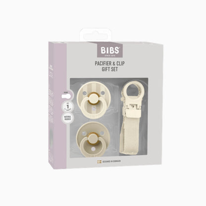 Colour Dummy Loop Clip Gift Set - Ivory