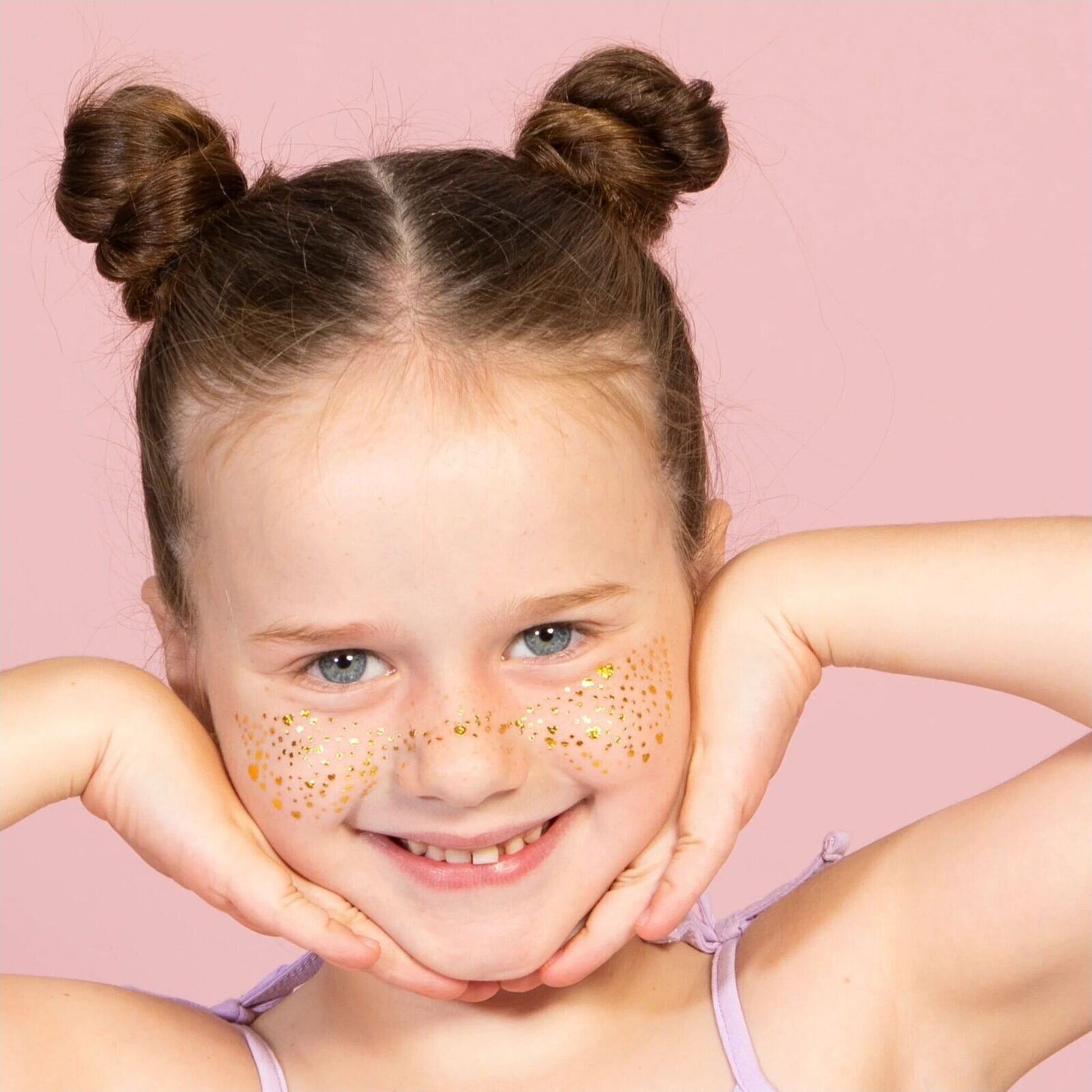 Glitter Girl Glitter Freckles Hearts | Aster & Ruby