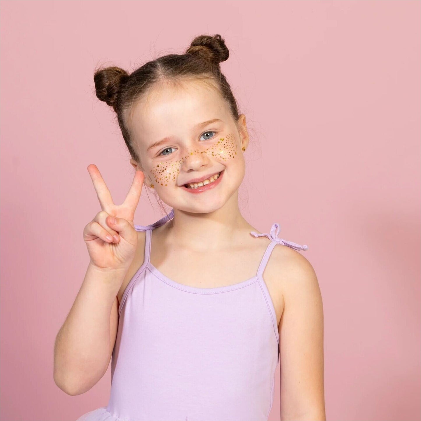 Glitter Girl Glitter Freckles Hearts | Aster & Ruby