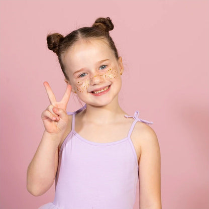 Glitter Girl Glitter Freckles Hearts | Aster & Ruby