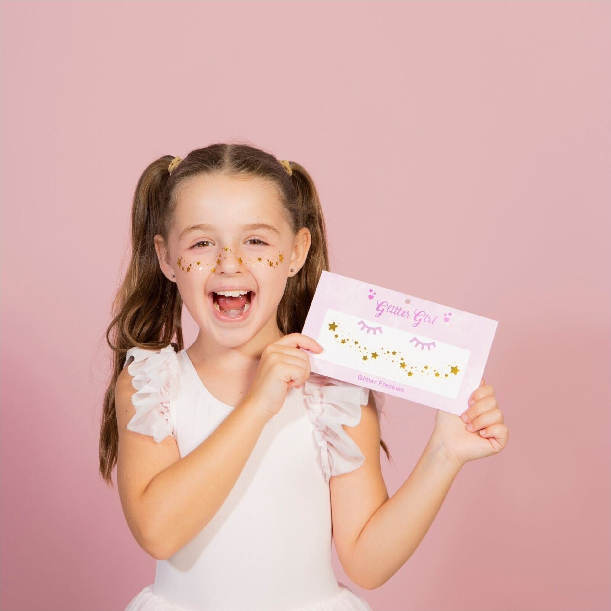 Glitter Girl Glitter Freckles Stars | Aster & Ruby