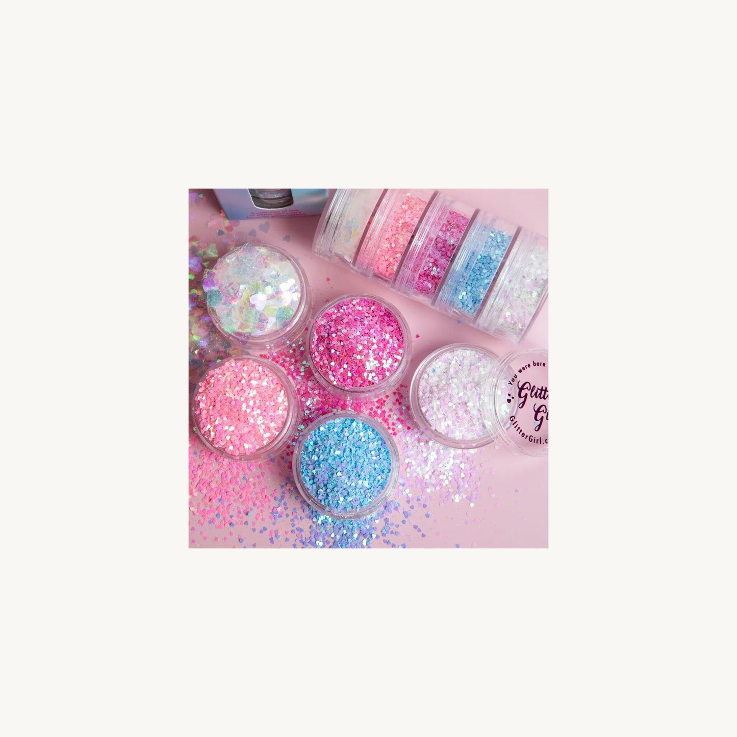 Glitter Girl Glitter Girl I Heart You Too Collection | Aster & Ruby