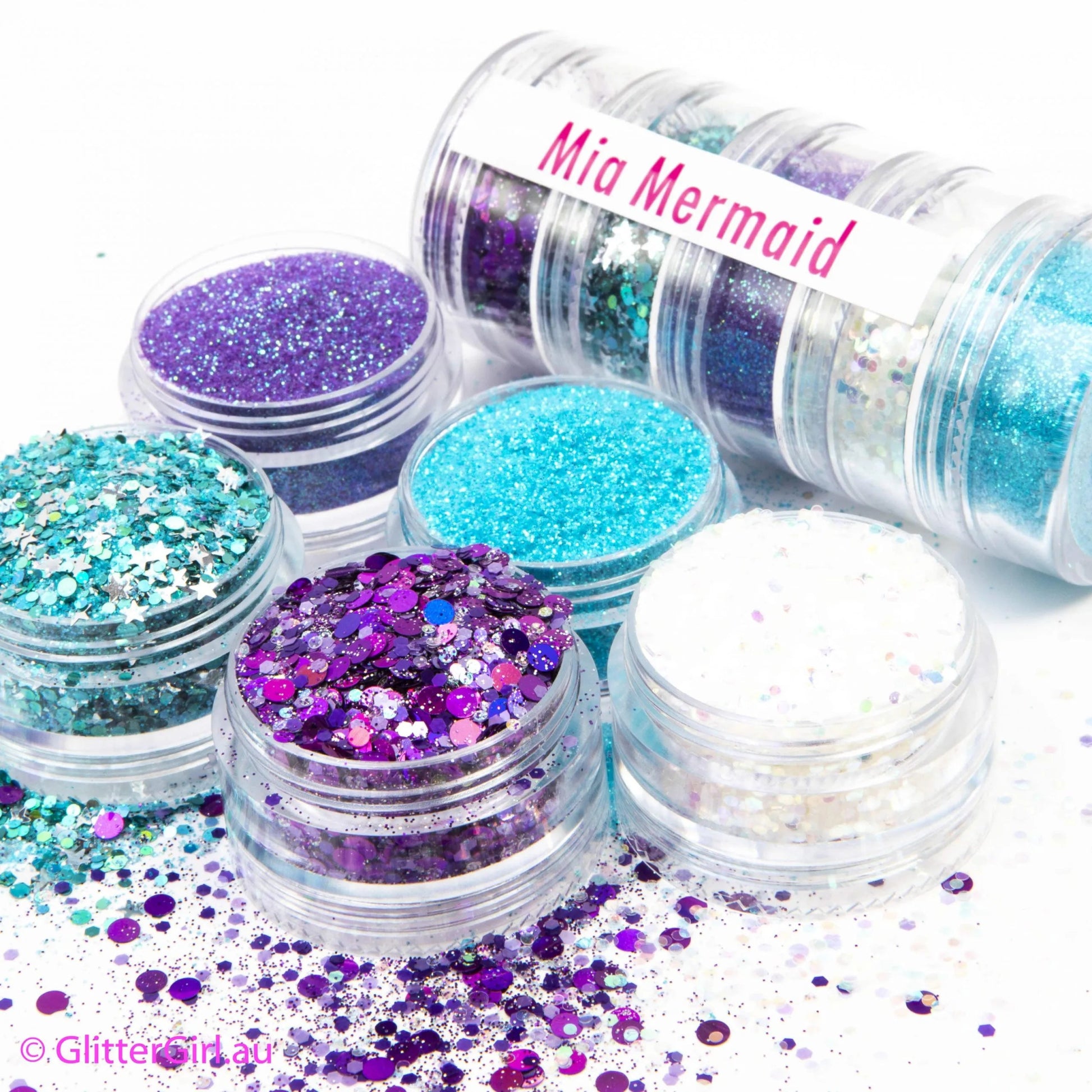 Glitter Girl - Mia Mermaid Collection - Aster & Ruby