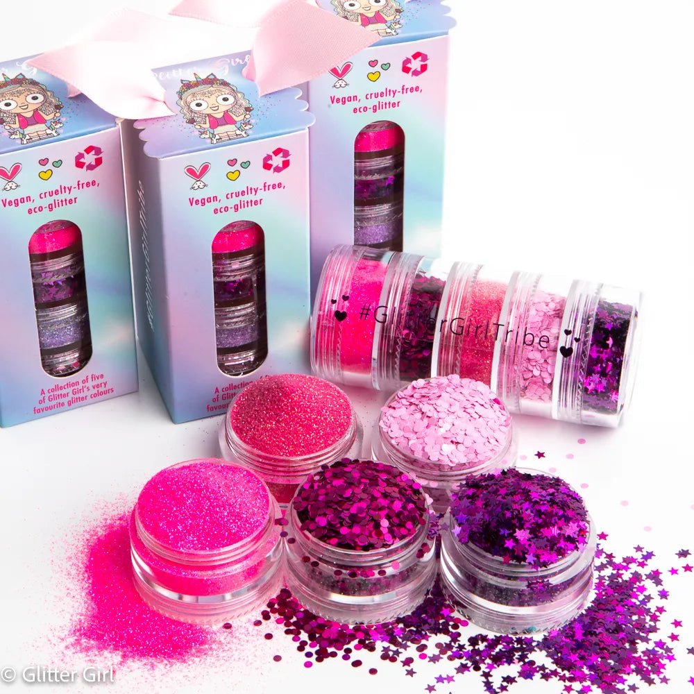 Glitter Girl - Pink Dreams Collection - Aster & Ruby