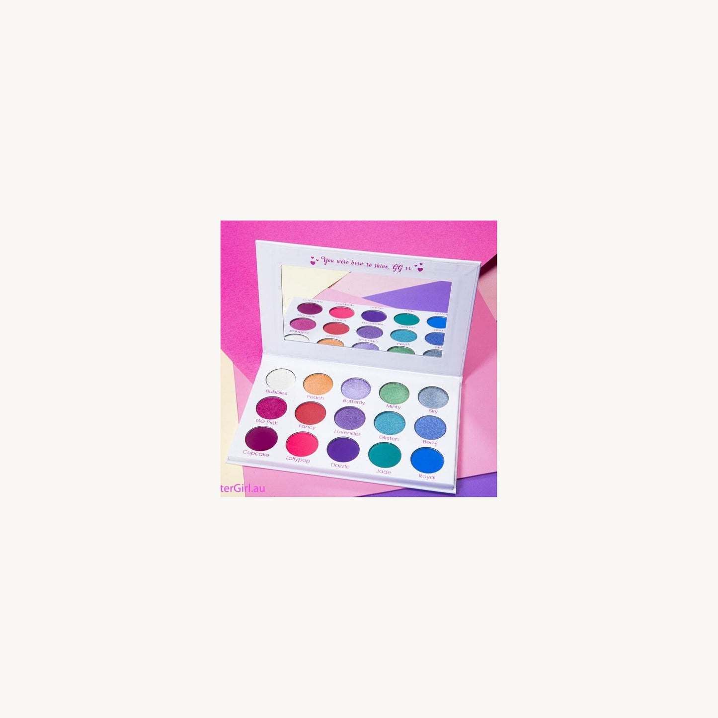 Glitter Girl Glitter Girl Unicorn Rainbow Palette | Aster & Ruby