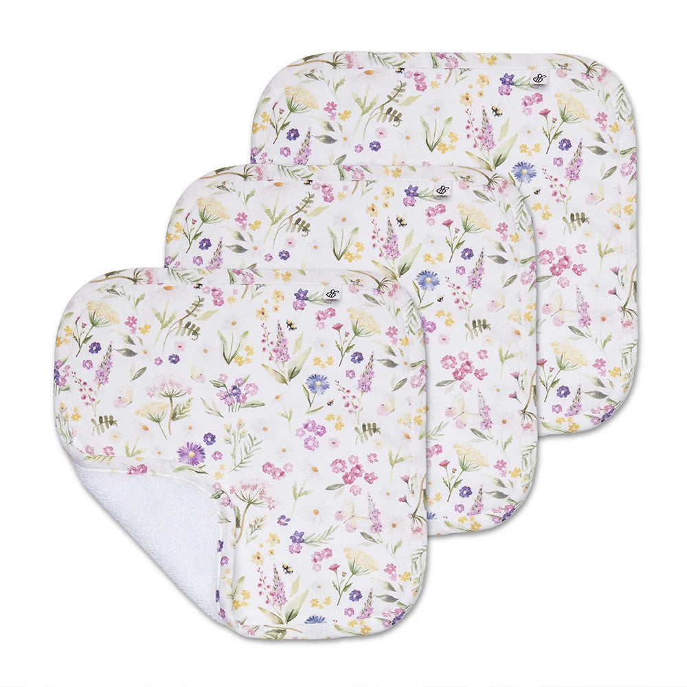 Gracie Organic Wash Cloths - 3 Pack