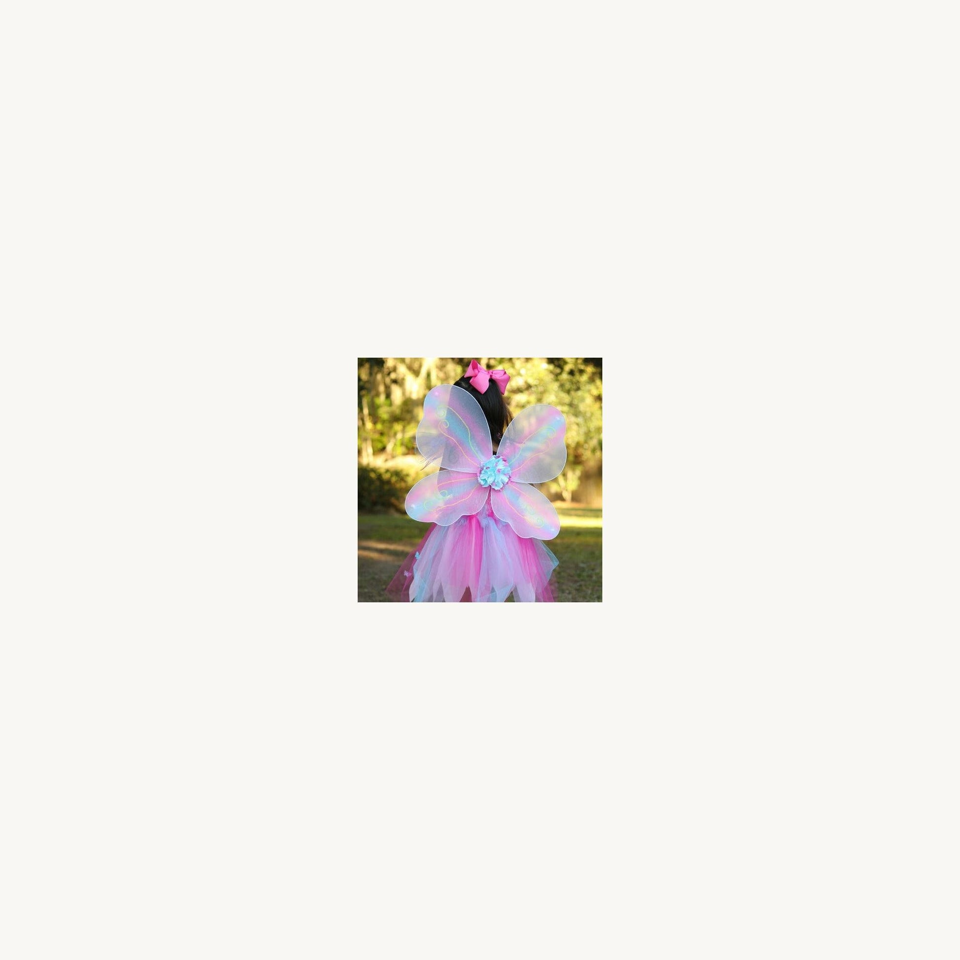 Great Pretenders Pink Butterfly Dress With Wings & Wand | Aster & Ruby