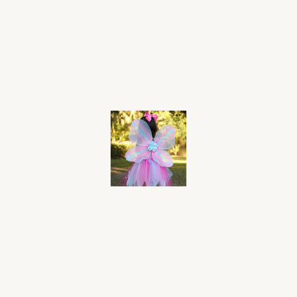 Great Pretenders Pink Butterfly Dress With Wings & Wand | Aster & Ruby