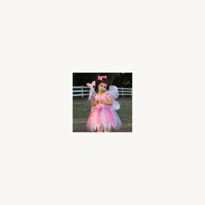 Great Pretenders Pink Butterfly Dress With Wings & Wand | Aster & Ruby