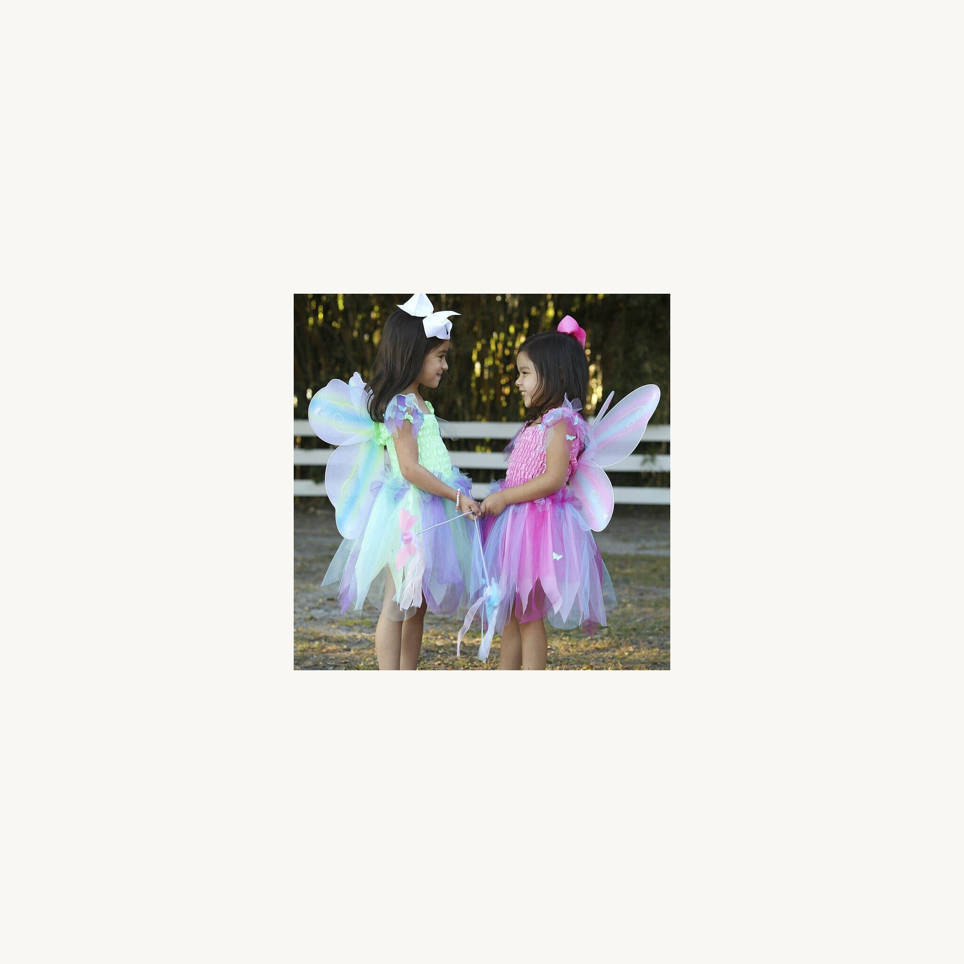 Great Pretenders Pink Butterfly Dress With Wings & Wand | Aster & Ruby