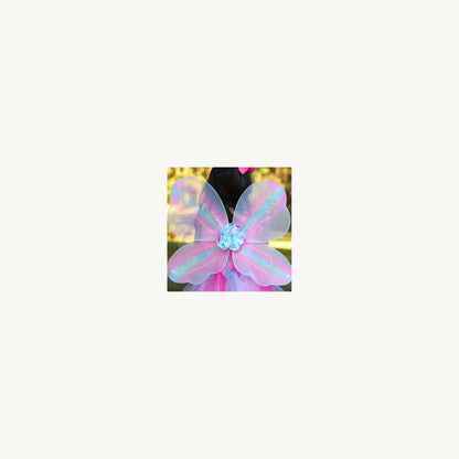 Great Pretenders Pink Butterfly Dress With Wings & Wand | Aster & Ruby