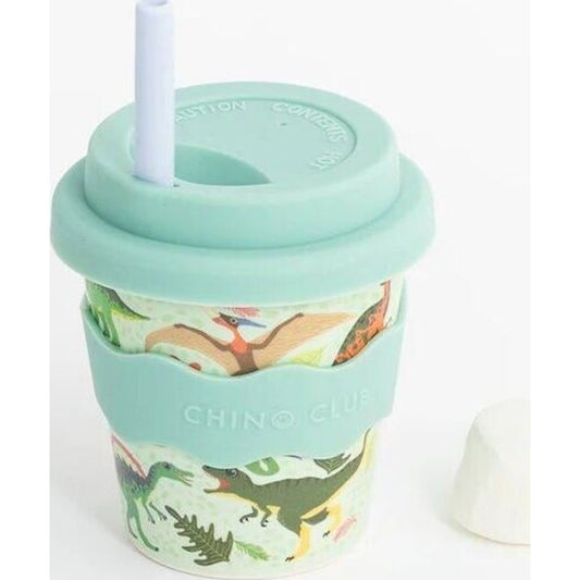 Chino Club Green Dino Babychino Cup 4oz | Aster & Ruby
