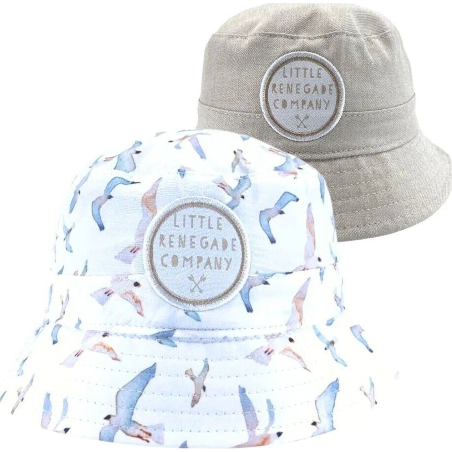 Little Renegade Company Gull Reversible Bucket Hat | Aster & Ruby