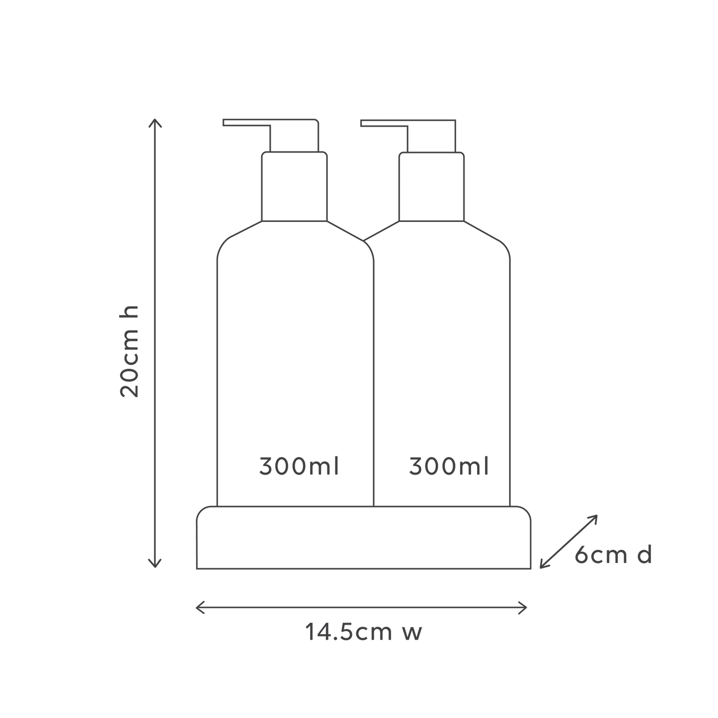 Kitchen Duo Lemon Pomegranate + Watermelon & Lime