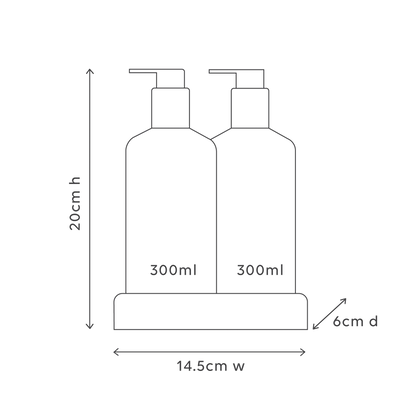 Kitchen Duo Lemon Pomegranate + Watermelon & Lime