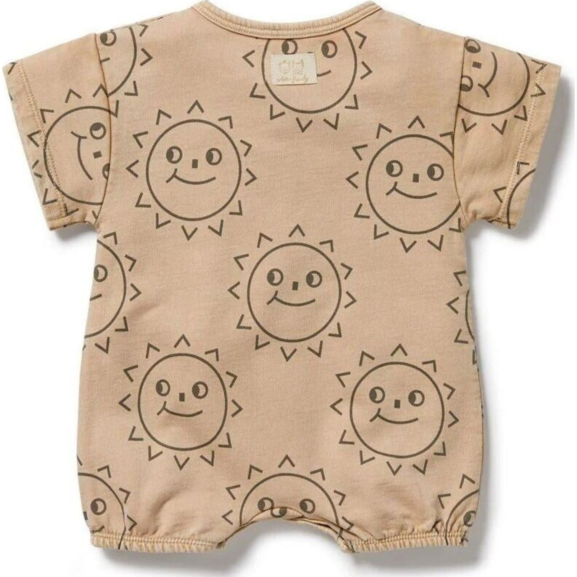 Wilson & Frenchy Happy Days Organic Sweat Growsuit | Aster & Ruby