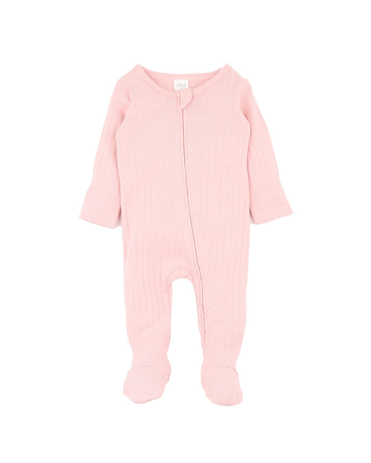 Blossom Organic Pointelle LS Zipsuit