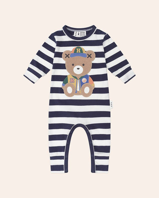 Varsity Hux Romper