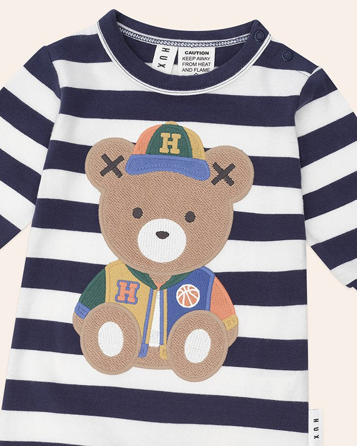 Varsity Hux Romper