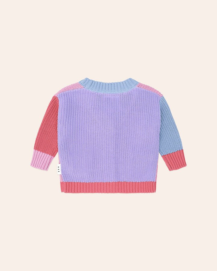 Colour Block Huxette Cardi
