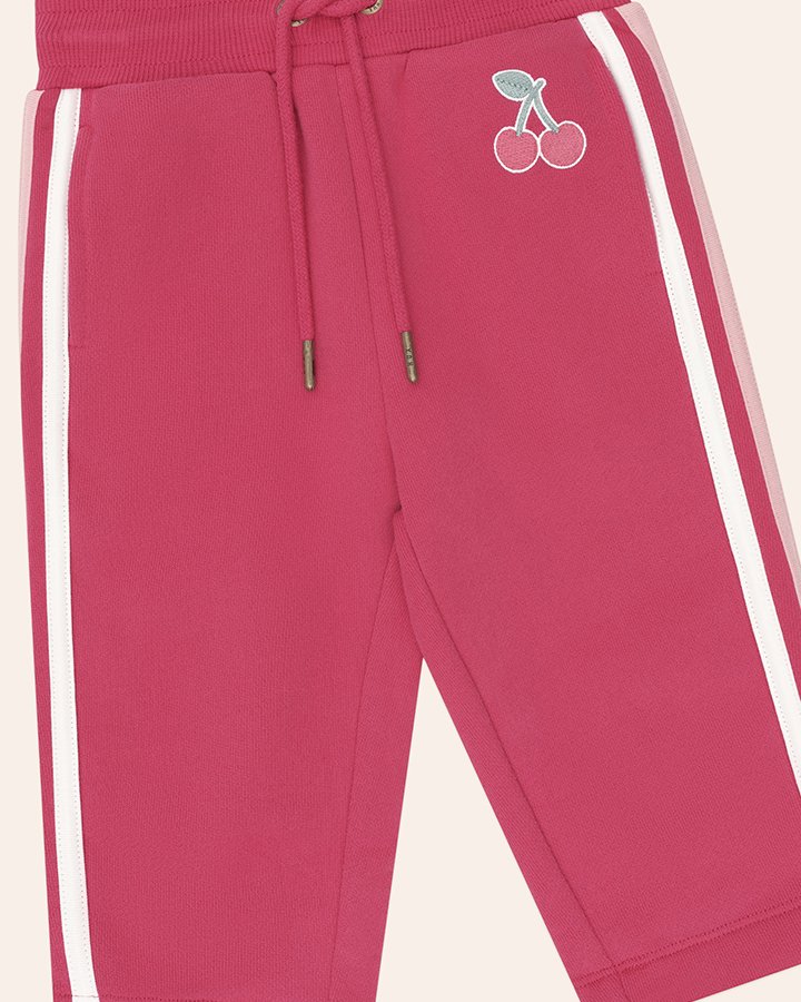 Cherry Racer Stripe Trackpant