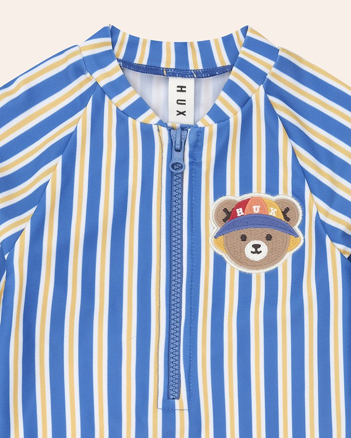Beach Hux Stripe Rashie