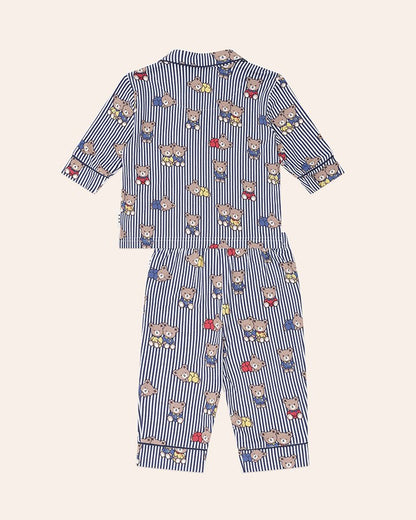 Sleepy Hux Stripe Pj Set