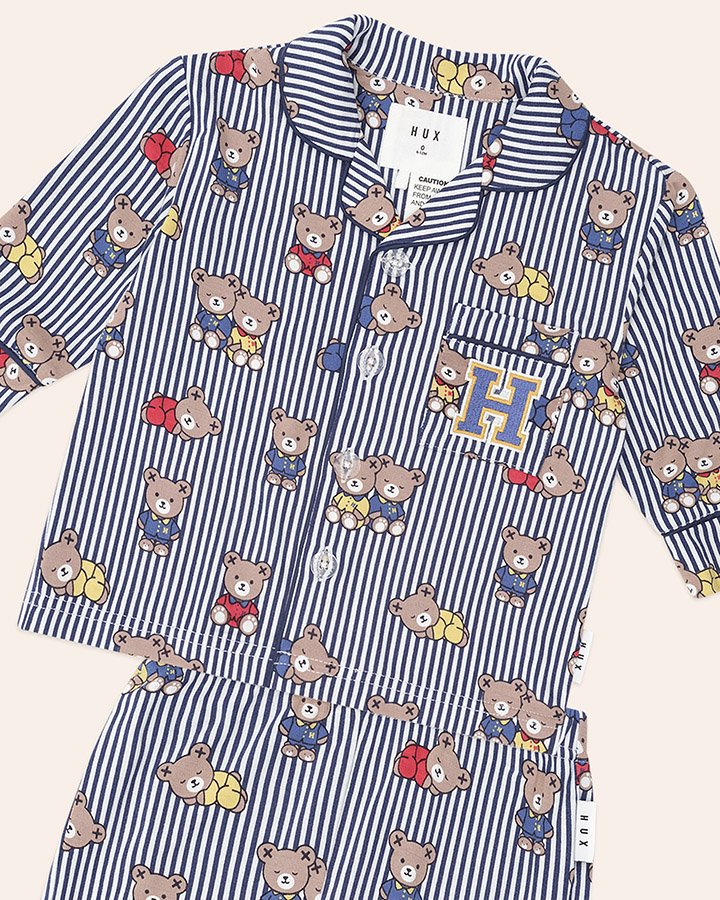 Sleepy Hux Stripe Pj Set