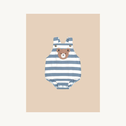 Huxbaby Huxbaby Stripe Onesie | Aster & Ruby