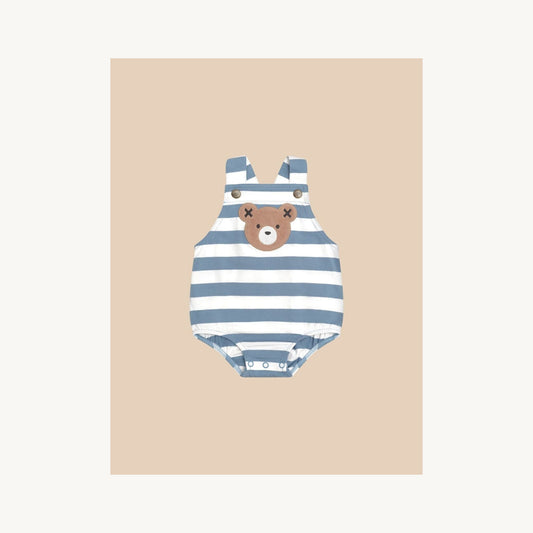 Huxbaby Huxbaby Stripe Onesie | Aster & Ruby