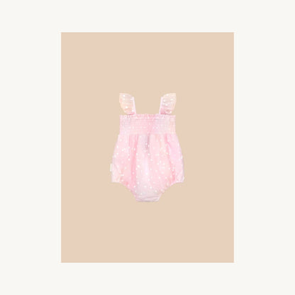 Huxbaby Huxbaby Sweetheart Frill Tulle Playsuit | Aster & Ruby
