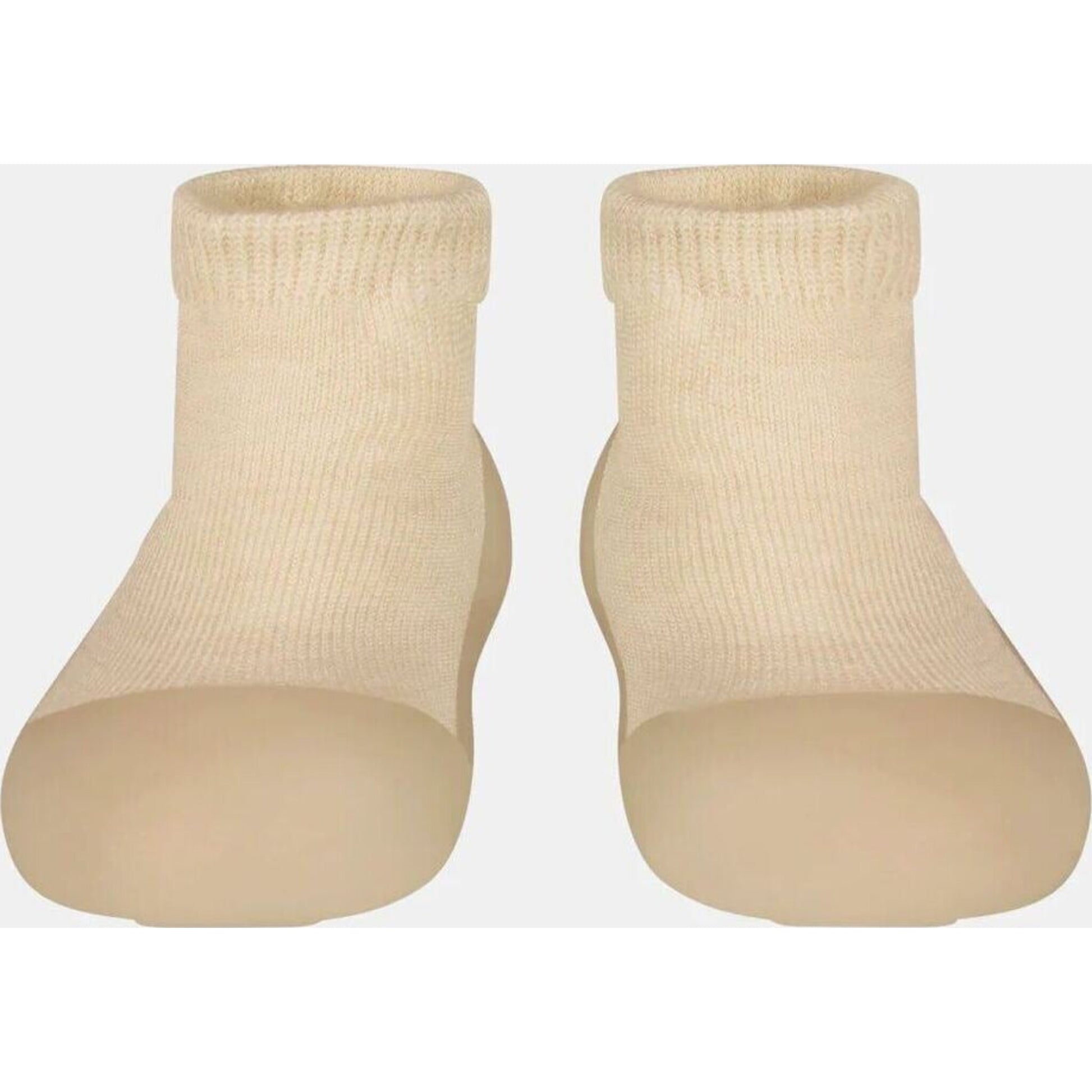Toshi Hybrid Walking Socks Dreamtime Footsteps Driftwood | Aster & Ruby
