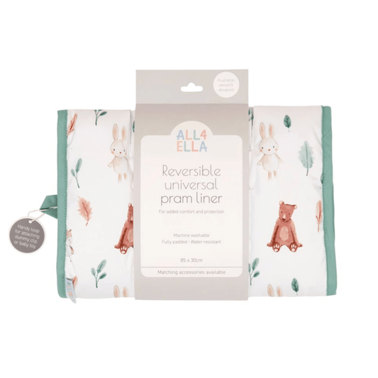 Ice Cooling Pram Liner Forest Friends - Aster & Ruby