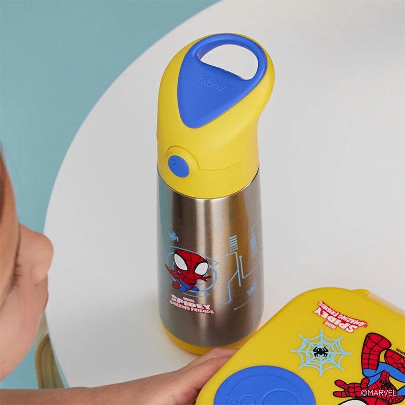 b.box Marvel Spidey Insulated Drink Bottle 500ml | Aster & Ruby