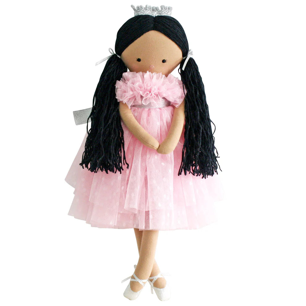 Alimrose Penelope Princess Pink Spot Tulle | Aster & Ruby