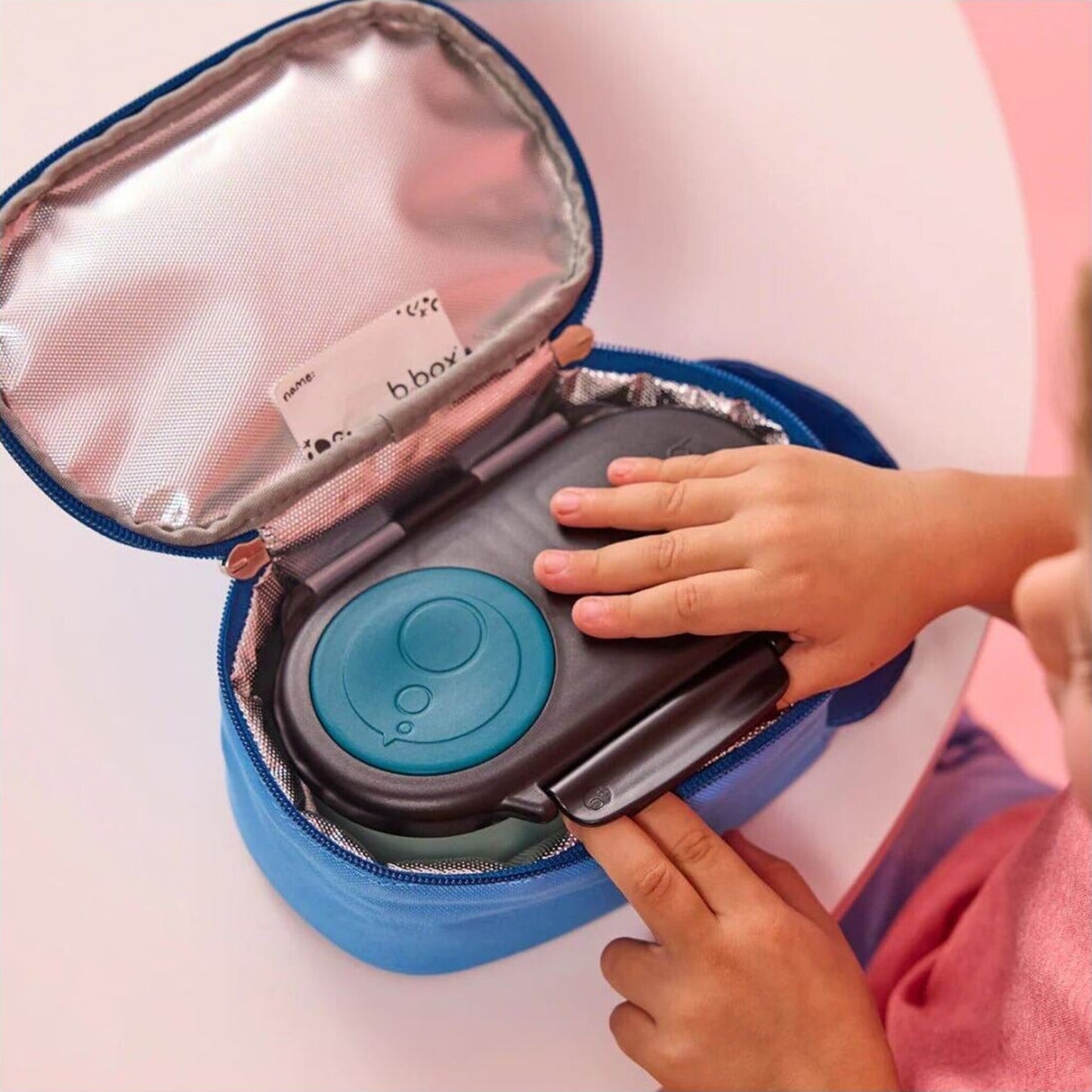 B.box Insulated Snack Bag Deep Sea | Aster & Ruby