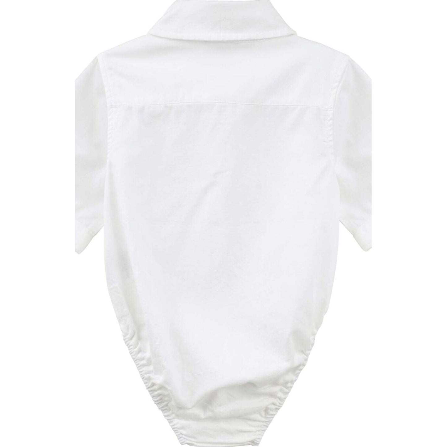 Designer Kidz Jackson S/S Formal Romper - White | Aster & Ruby