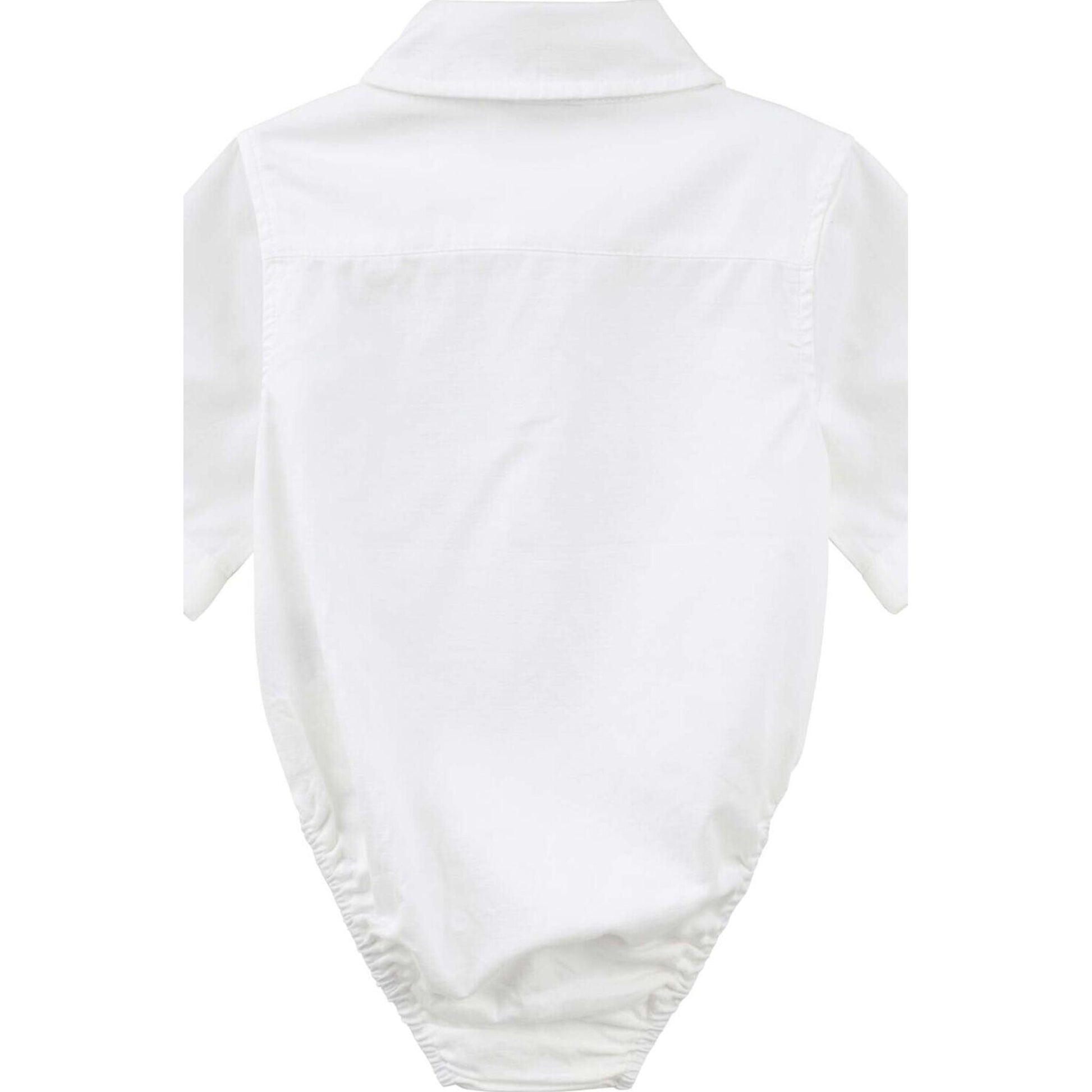 Designer Kidz Jackson S/S Formal Romper - White | Aster & Ruby