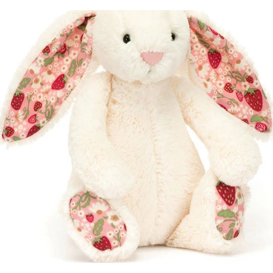 Jellycat Blossom Cream Bunny 'Berry' - Aster & Ruby