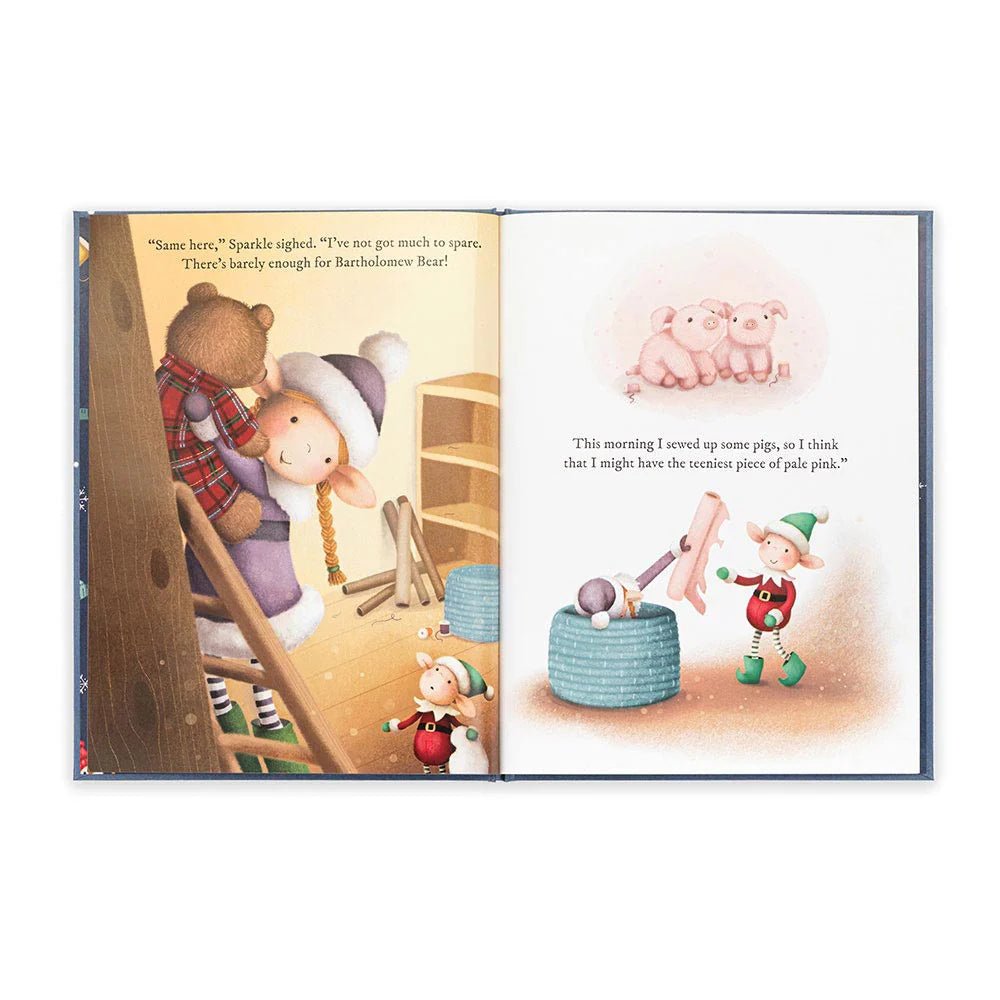 Jellycat Eldo Elf and the Patchwork Bashful Bunny Book - Aster & Ruby