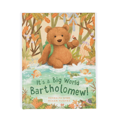 Jellycat It's A Big World Bartholomew Book - Aster & Ruby