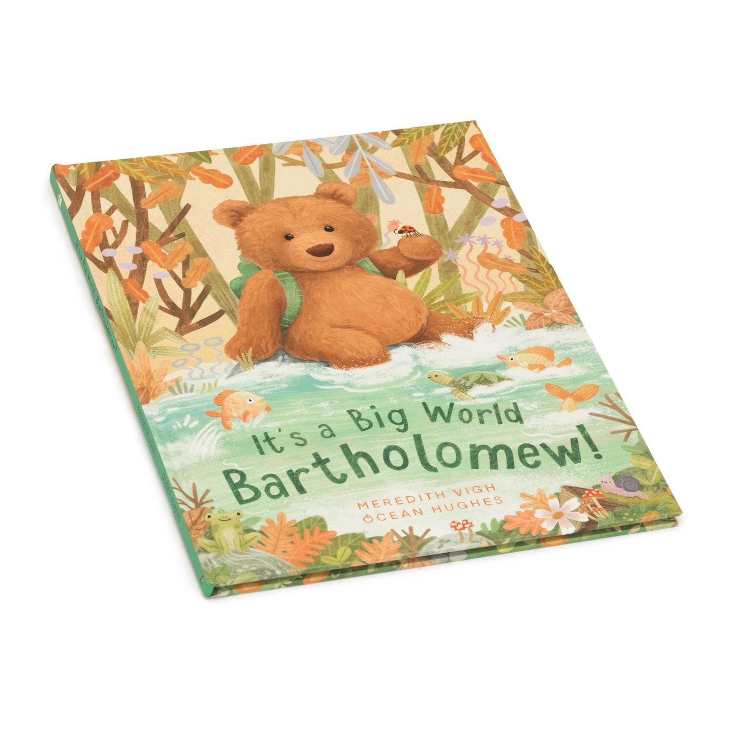 Jellycat It's A Big World Bartholomew Book - Aster & Ruby