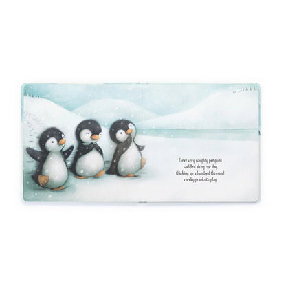 Jellycat The Naughty Penguins Book - Aster & Ruby