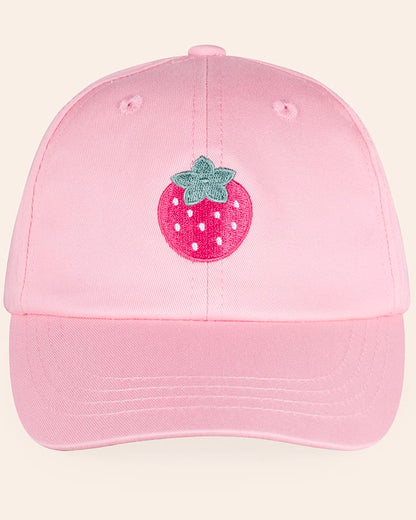 Juicy Strawberry Cap - Aster & Ruby