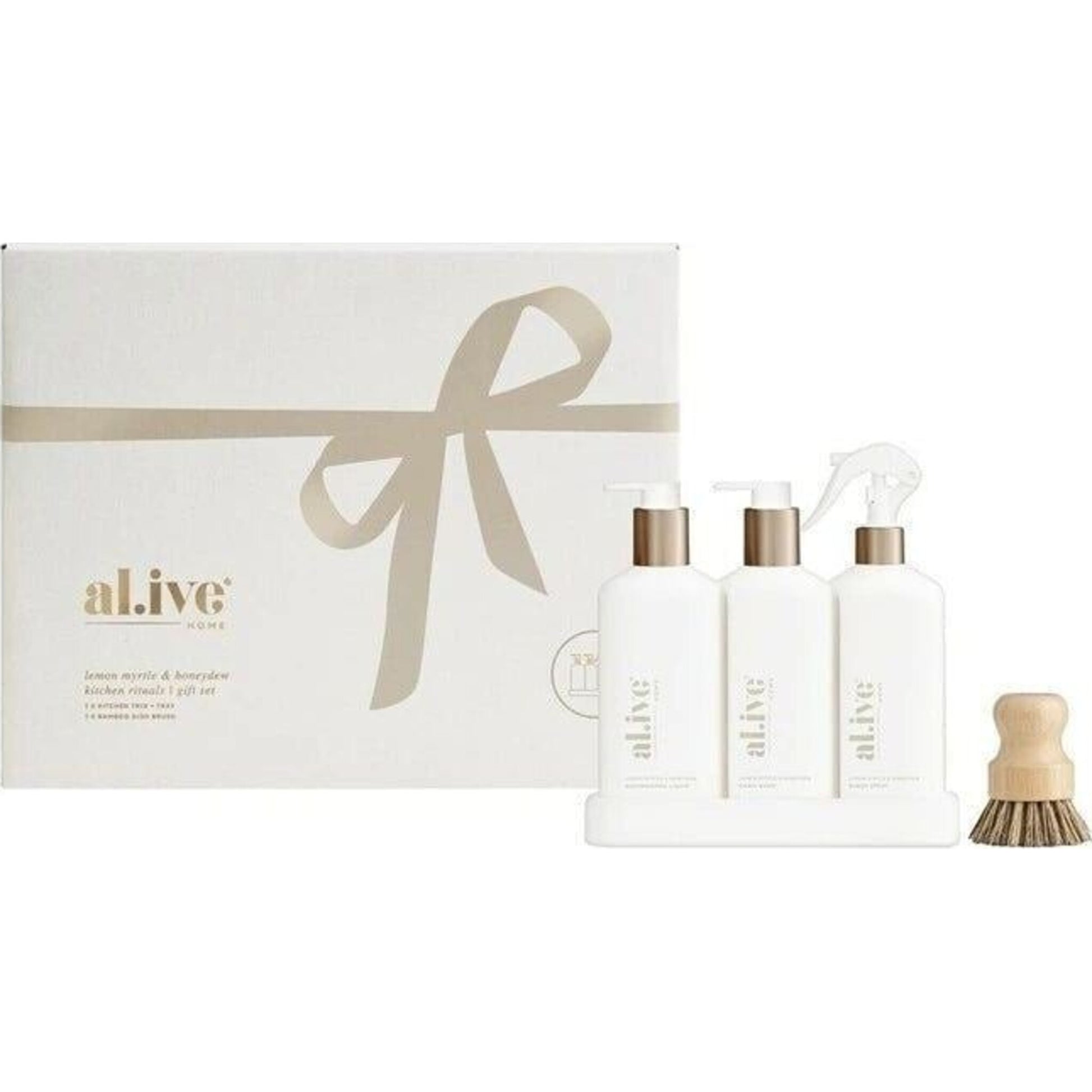 Al.ive Body Kitchen Rituals Gift Set Lemon Myrtle & Honeydew | Aster & Ruby