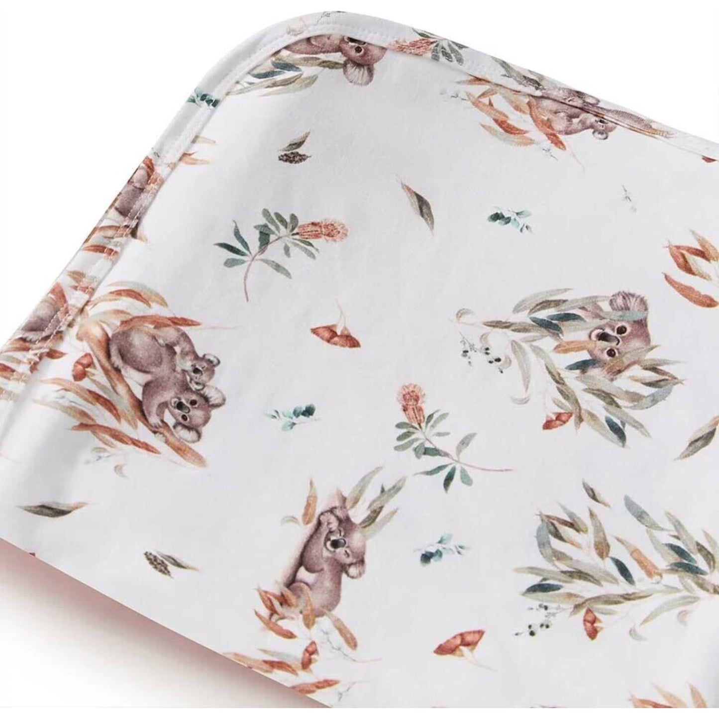 Koala Organic Jersey Wrap & Beanie Set - Aster & Ruby