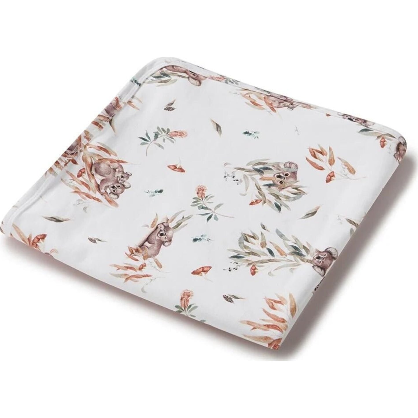 Koala Organic Jersey Wrap & Beanie Set - Aster & Ruby