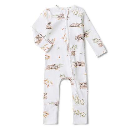 Koala Organic Snugglesuit Convertible Romper - Aster & Ruby