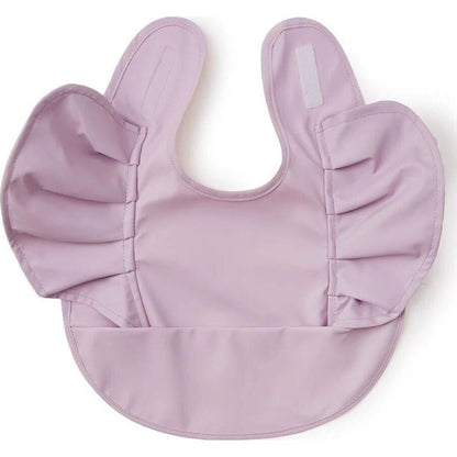 Snuggle Hunny Lavender Frill Snuggle Bib | Aster & Ruby