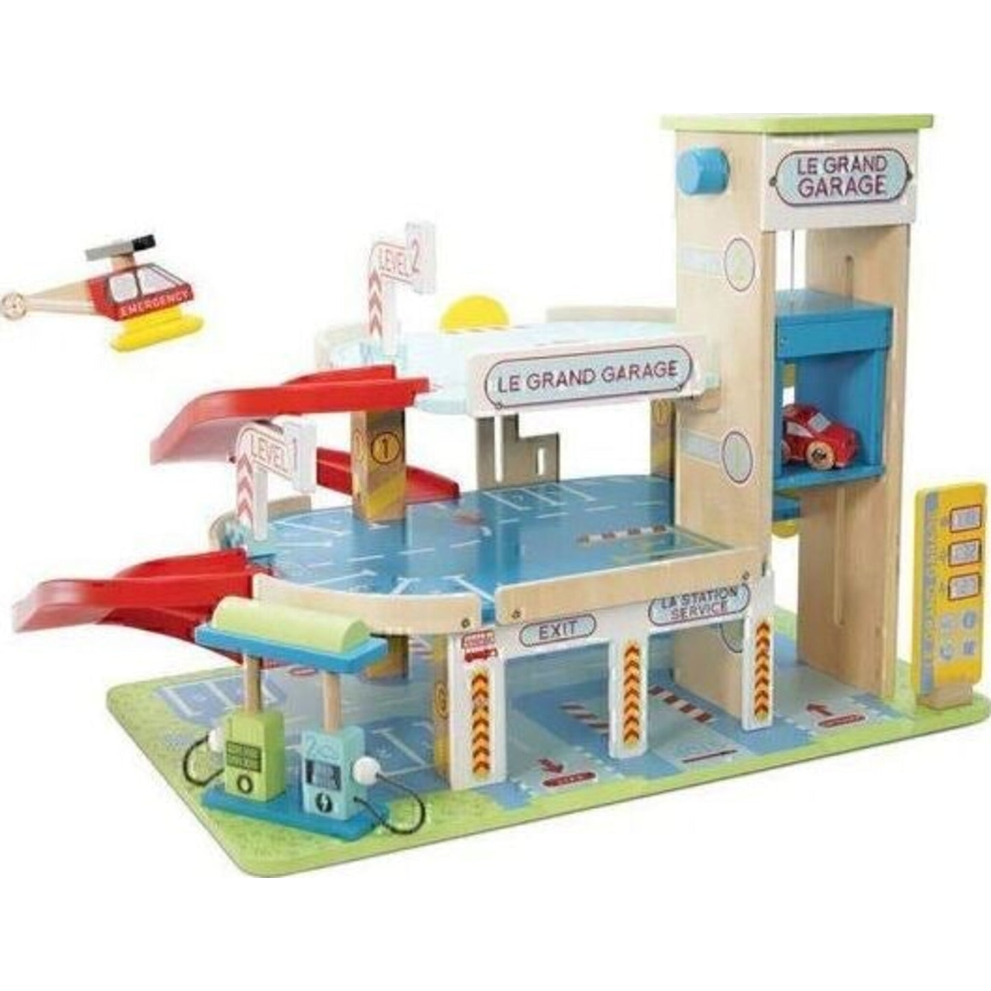Le Toy Van Le Grand Wooden Garage | Aster & Ruby